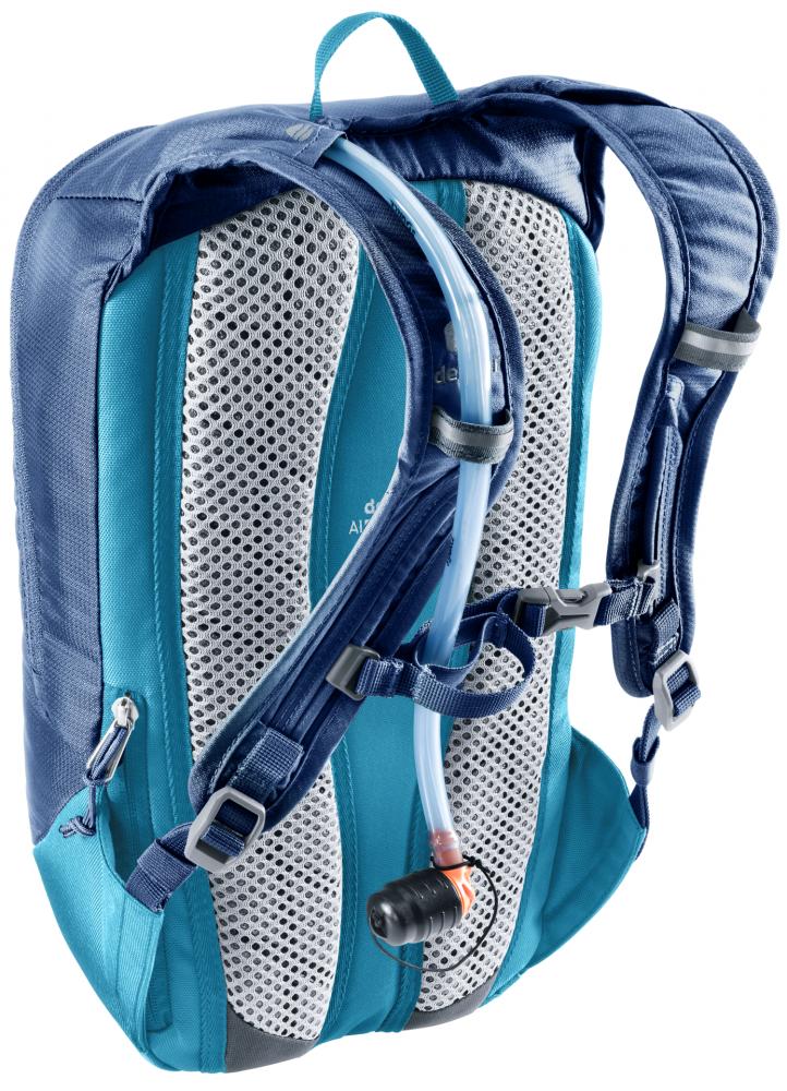 Deuter Junior Bike Fahrradrucksack 8L - Kinderrucksack Nightblue-Wave mit Airstripes