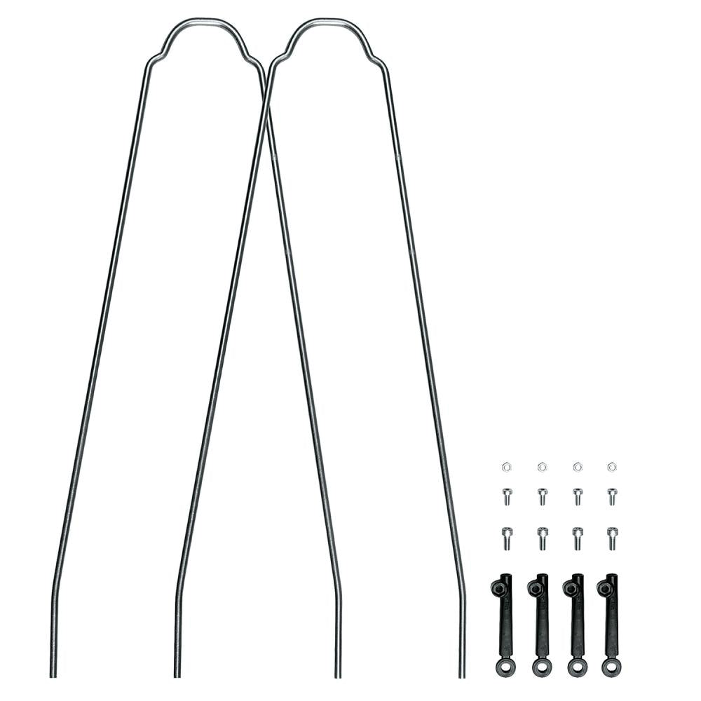 SKS Strebenset Standard XL für VELO 55 CROSS Robuste Edelstahlstreben für optimale Stabilität, kompatibel mit SKS Schutzblechen, einfache Montage, langlebig und wetterfest
