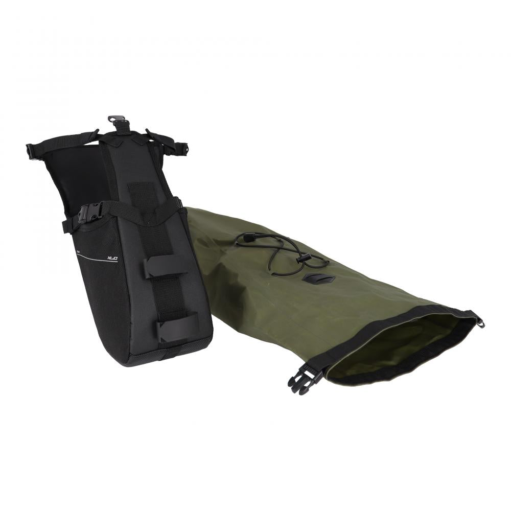 XLC Satteltasche BA-G02 schwarz grün 15 Liter Volumen