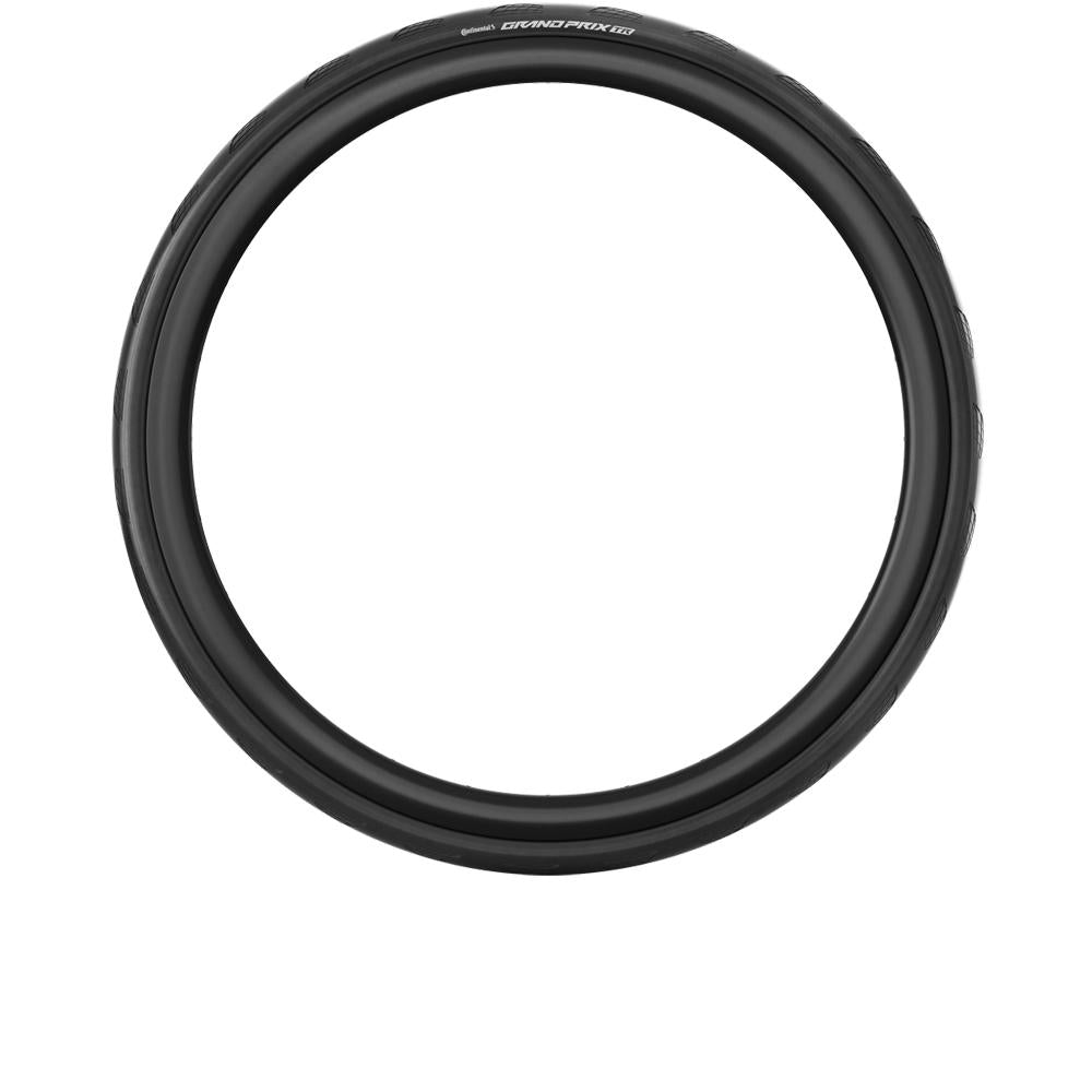 Schwarzer Continental Grand Prix TR Faltreifen 25-622. Tubeless Ready, pannensicher, leicht.