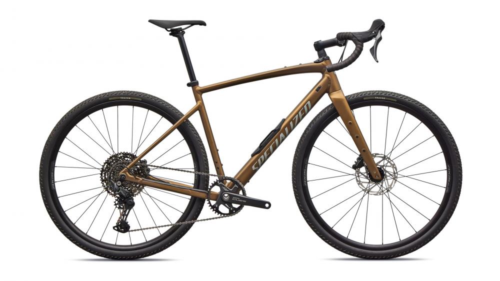 DIVERGE E5 SPORT Gravel Bike - Burnt Gold Metallic/Shadow Silver - Rahmengröße 54 cm - Unbekannt