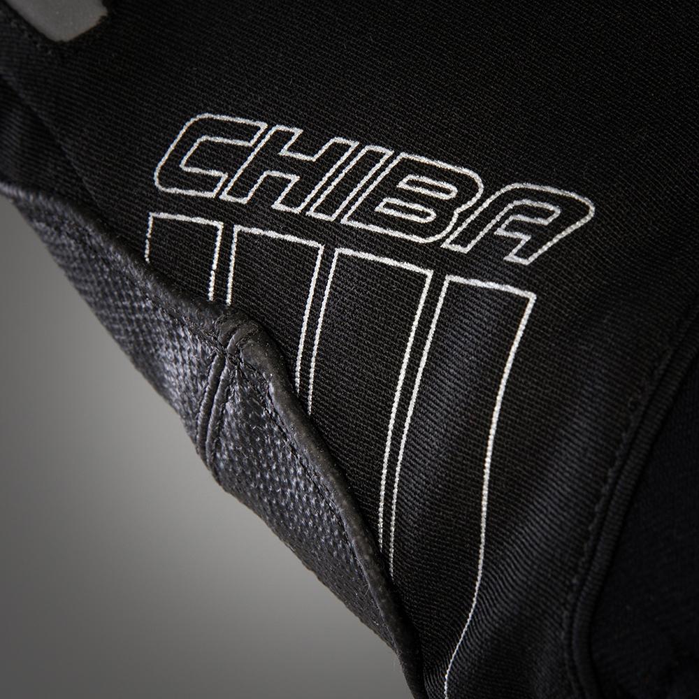 CHIBA Warm Winter - wasserdichte Winter-Radhandschuhe schwarz XL mit Gelpolsterung