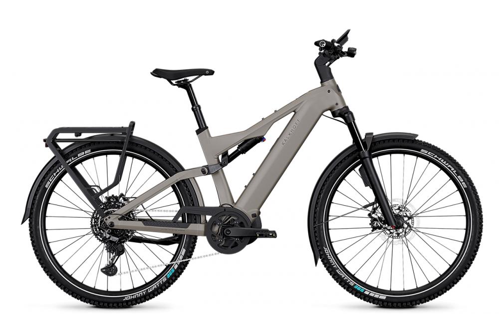 Kalkhoff ENTICE 7+ EXCITE ABS 29in S moonstonegrey matt - modernes Allroad-E-Bike mit starker Bosch-Power