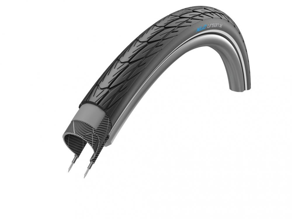 XLC Reifen UrbanX 37-622, 28 Zoll x1.40 schwarz Reflex