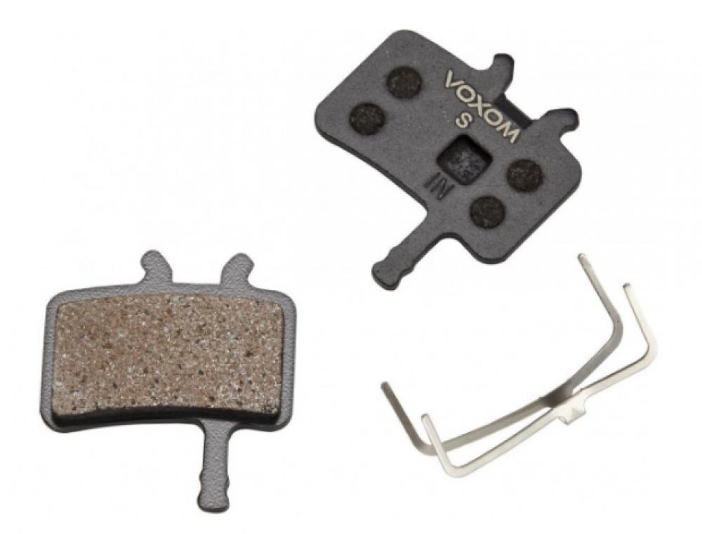 Voxom Scheibenbremsbeläge BSC6 semi-metal für Avid Juicy BB7, 2 Stück mit Feder