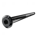 Schwarze SRAM Maxle Stealth Steckachse hinten M12x1.0 142x12mm für leichte, steife Fahrradverbindung.