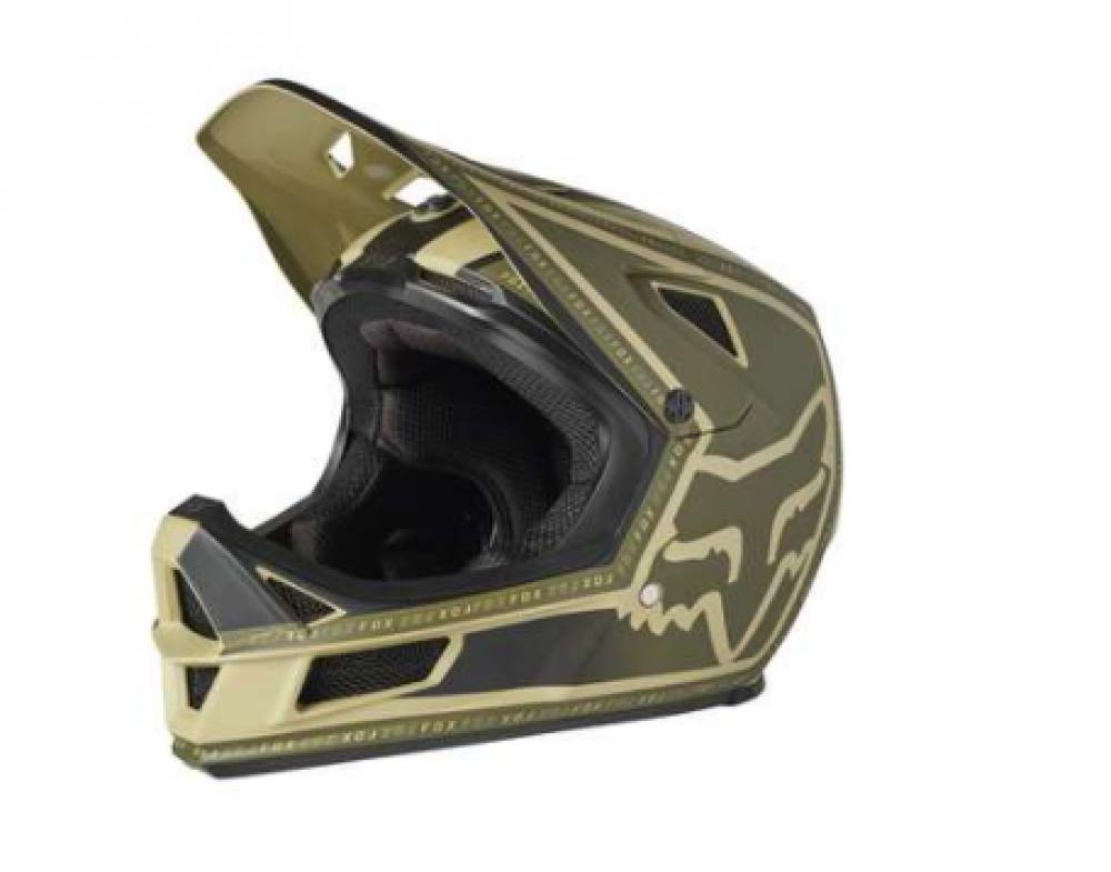 FOX Helm RAMPAGE COMP CALI CE CPSC Full Face Schutz Helm beige L