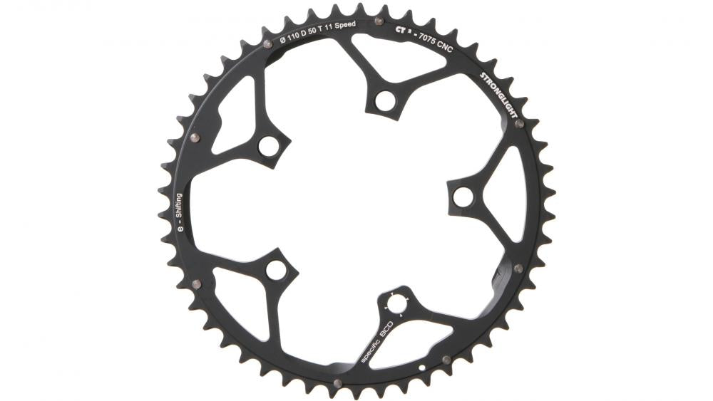 Stronglight Kettenblatt CT2 schw Campa SR EPS 110MM 50Z