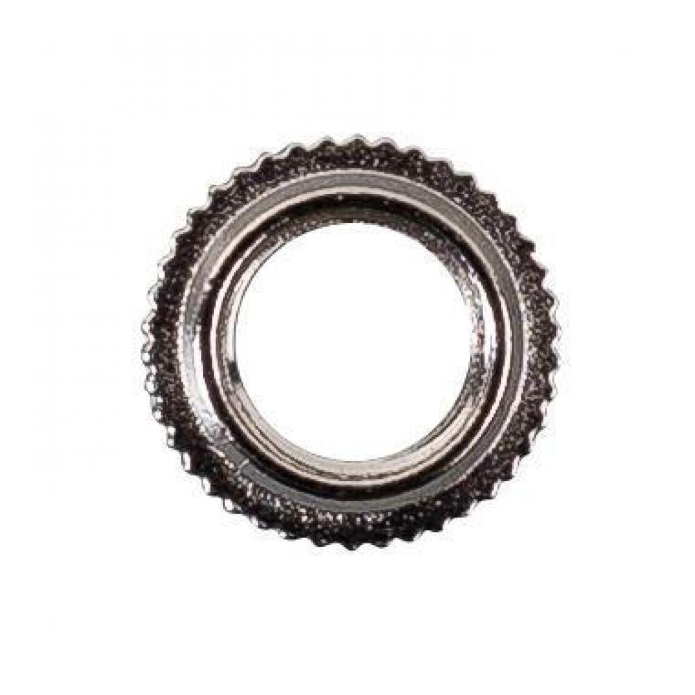 Schwalbe FELGENMUTTER RV/SV Silber (50er Beutel) Größe Universal Silber - zuverlässige Ventilbefestigung