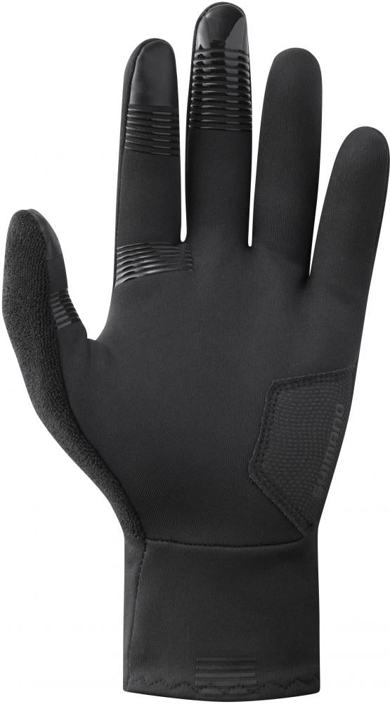 SHIMANO S-PHYRE Thermal Gloves Handschuhe - thermische Radhandschuhe mit Windschutz Black S