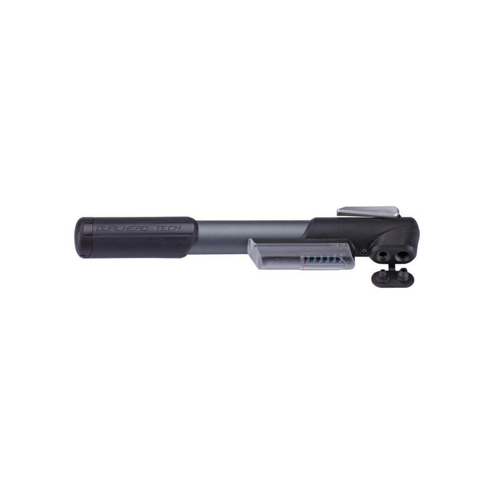 BBB Cycling BBB Minipumpe WindGun S 250mm S grau - kompakte Luftpumpe mit Druckanzeige
