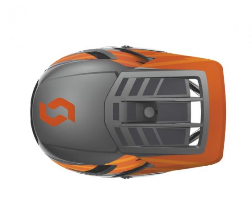 Scott Nero Plus Helm CE und CPSC black orange M