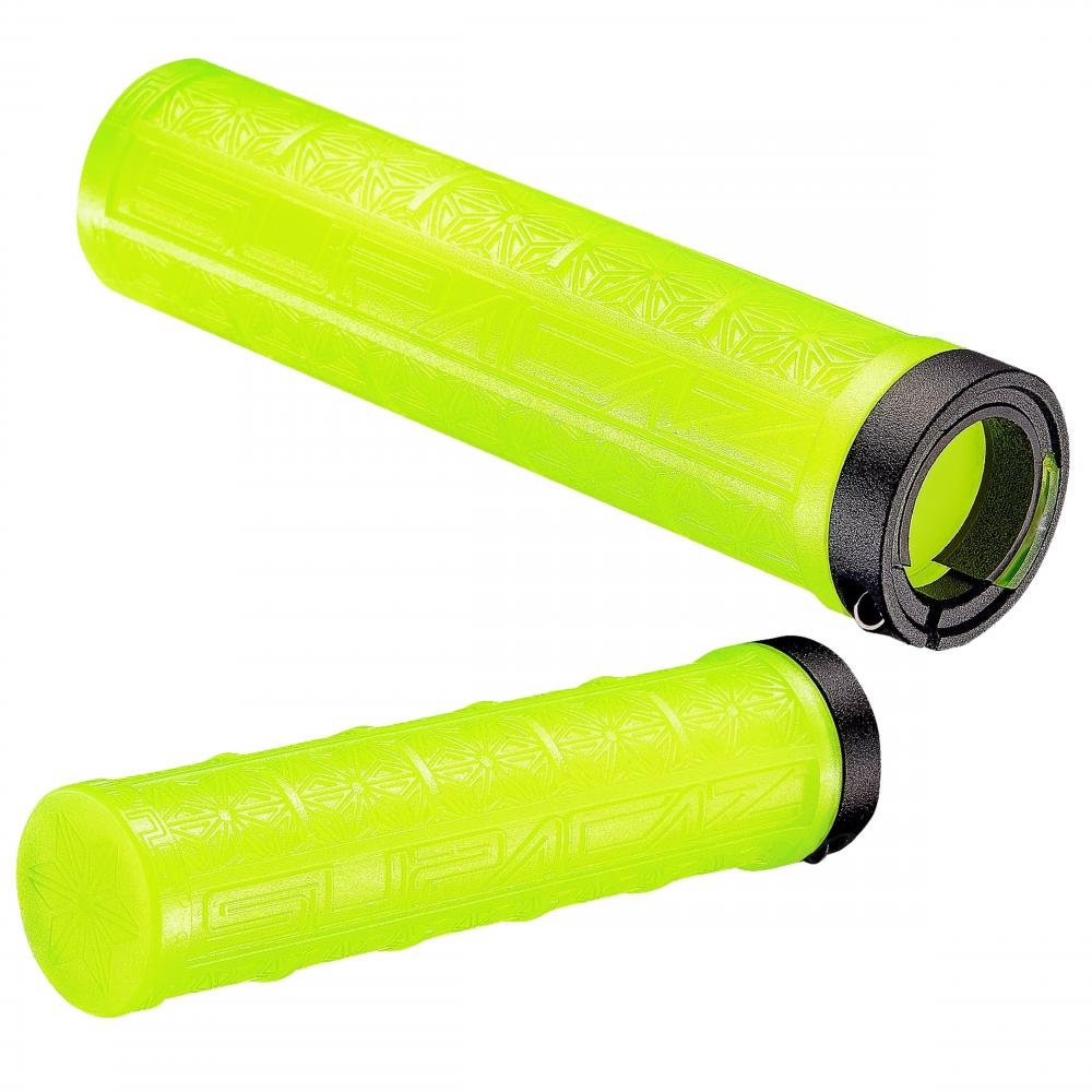 Specialized GRIZIPS GRIP NEON YELLOW Einheitsgröße - MTB-Lenkergriff mit Sicherheitsverschluss