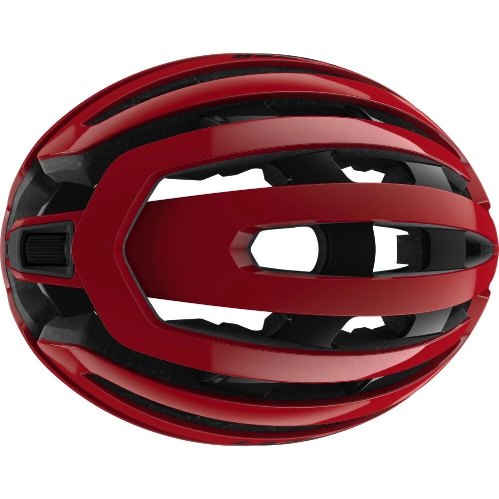 LAZER Helm Z1 KinetiCore Road Metallic Red L 58-61 cm - leichter Aero-Rennradhelm