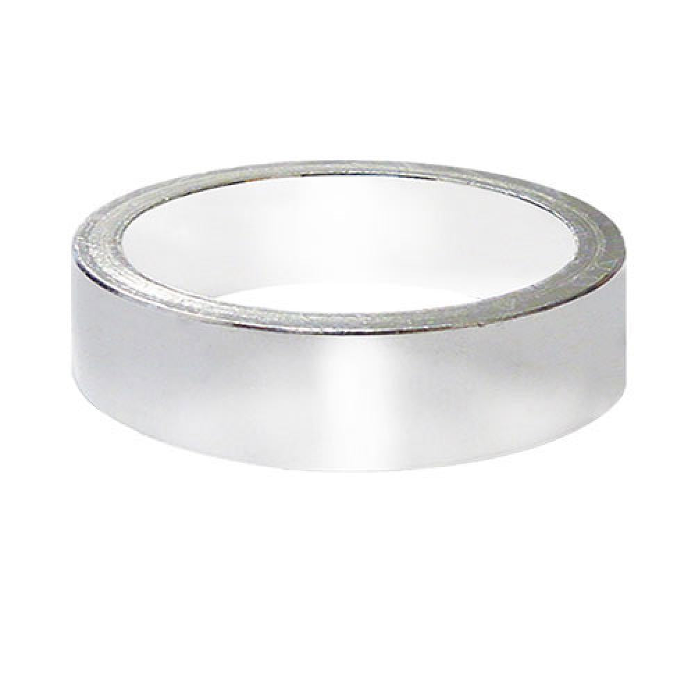 Humpert Spacer 1" Alu 5mm silber, leichter Aluminium Spacer, ideal für 1" Gabelschaft, langlebig, korrosionsbeständig, präzise Lenkeranpassung