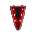 BBB Cycling Ersatzlicht BHE-171 Sonar uni rot 171 rot - sicheres Ersatz-Rücklicht