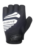 CHIBA Air Plus Reflex - Radhandschuhe L schwarz, gepolstert & reflektierend