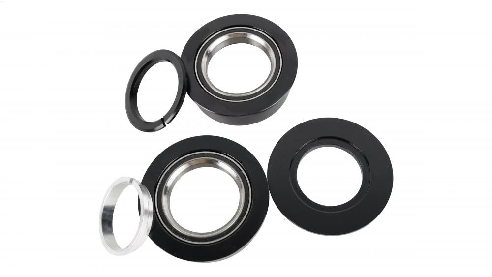 COMPLETE 28.6 mm HDS COMPLETE - ZS49/28.6MM TOP ZS49/30MM BOTTOM 15MM DEEP CUPS 46MM TOP COVER W/ SPLIT CROWN RACE FOR 1-1/8" STRAIGHT STEERER (VP SBC-2712) - Schaltwerk