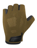 CHIBA BioXCell Road - Radhandschuhe kurz, L, olive, ergonomische Gelpolsterung