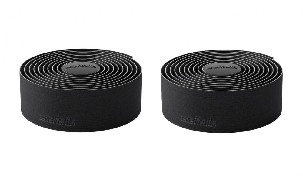 Selle Italia Lenkerband Gran Fondo Tape schwarz - PU-Gel-Material für maximalen Komfort, vibrationsdämpfend, rutschfest, ideal für Rennrad und Langstrecken