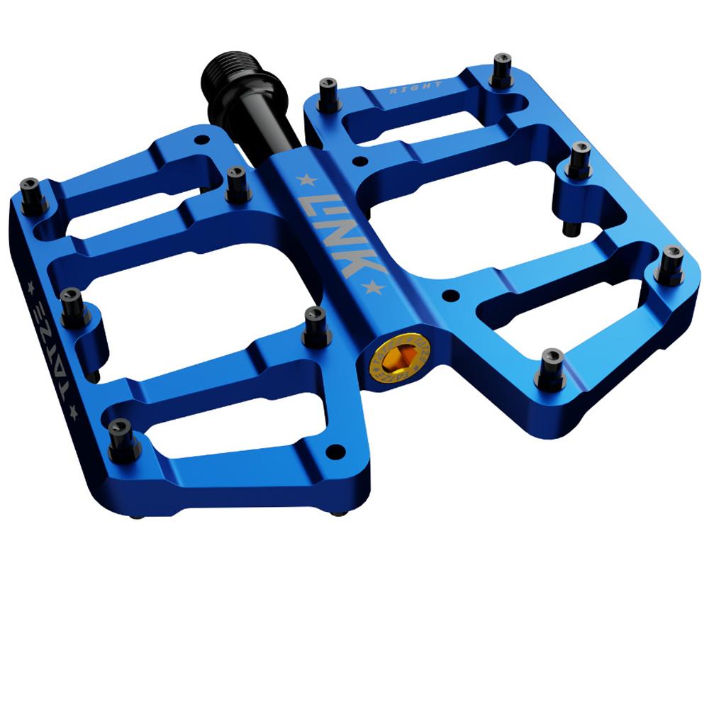 Tatze Pedal LINK Titan blau Plattform 14 Pins je Seite