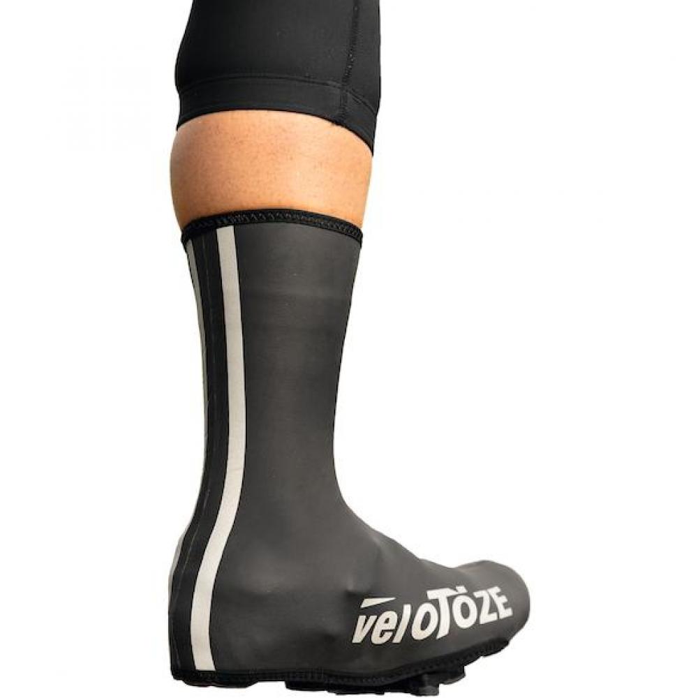 VeloToze Überschuh Neopren wasserdicht S schwarz - warmer, trockener Fahrkomfort