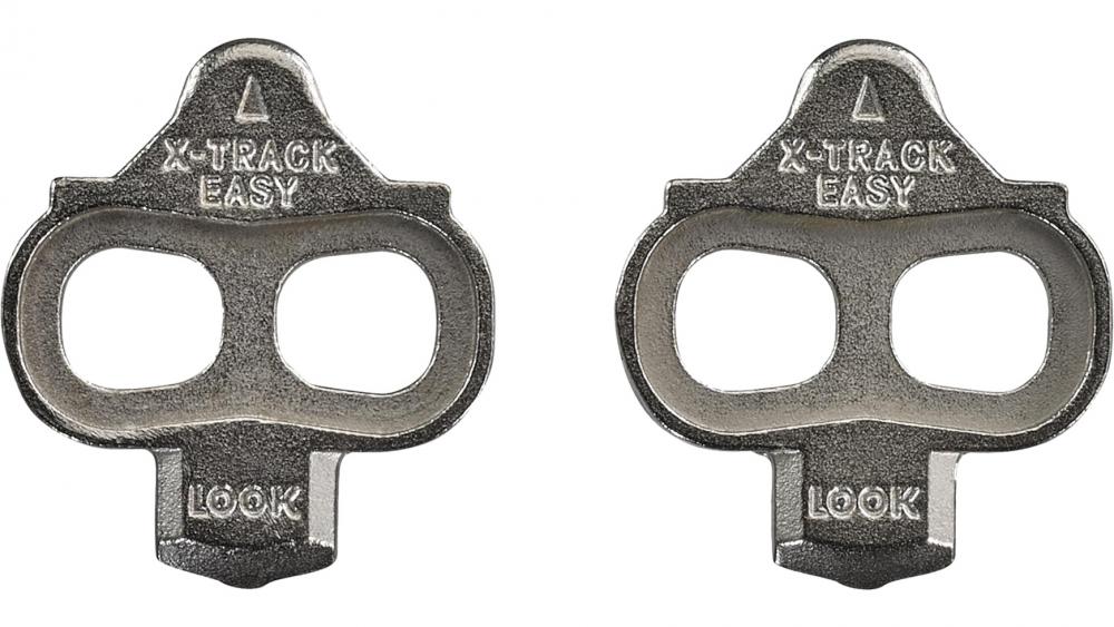 LOOK X-Track Easy Pedalplatten anthracite 6° Bewegungsfreiheit SPD MTB Ein-/Ausstieg erleichtert