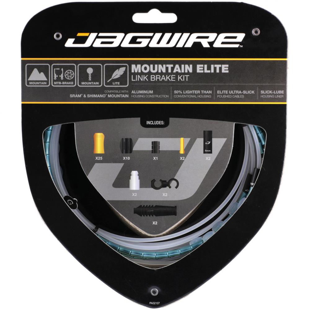 Jagwire Bremszugset Mountain Elite Link Standard Ltd. Celeste - maximale Bremsleistung