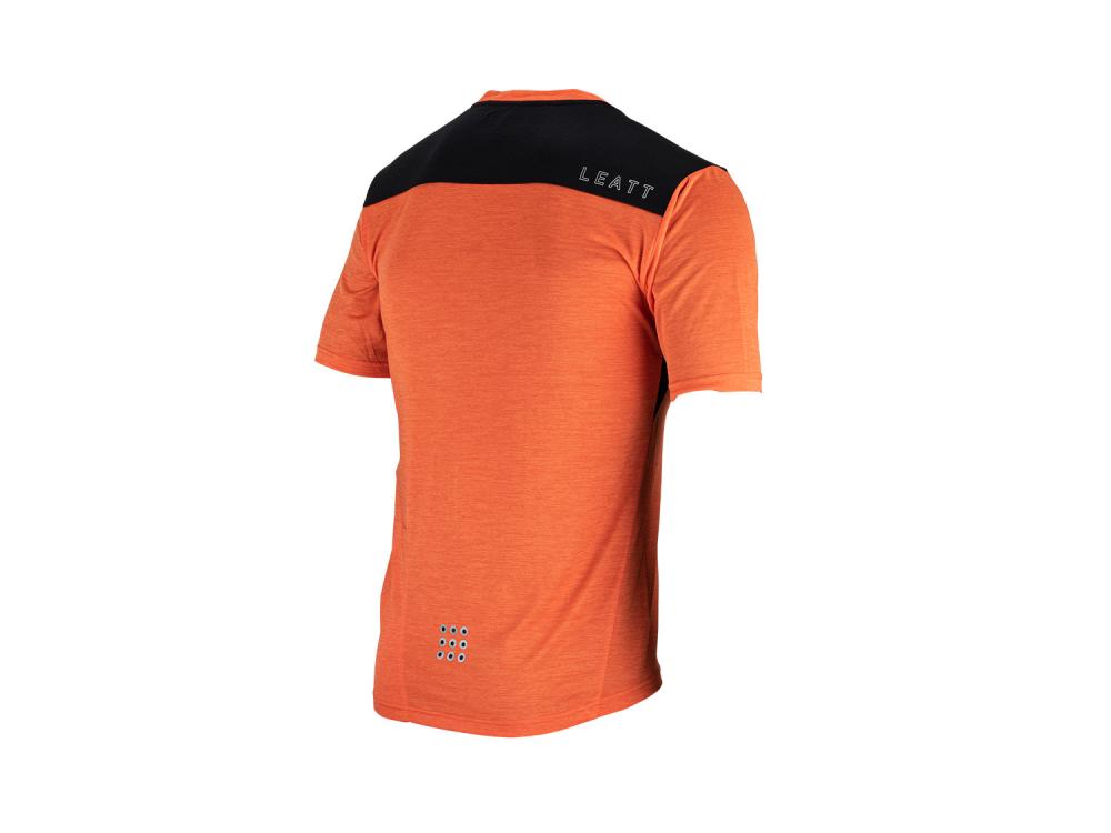 Leatt MTB Trail 1.0 Jersey Kurzarm S Flame - Ultraleichtes Funktionsjersey