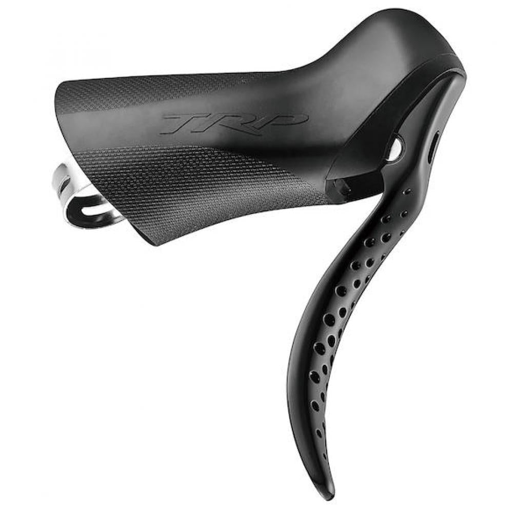 TRP Hylex RS HD-C813 hydraulische Scheibenbremse in Schwarz für Singlespeed und CX mit perforiertem Bremshebel.