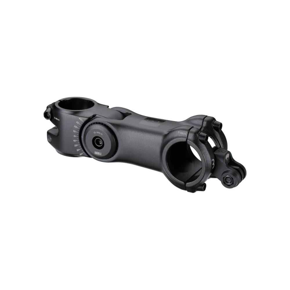 BBB Cycling Vorbau einstellbar HighSix 31.8 130mm schwarz - komfortable Lenkeranpassung