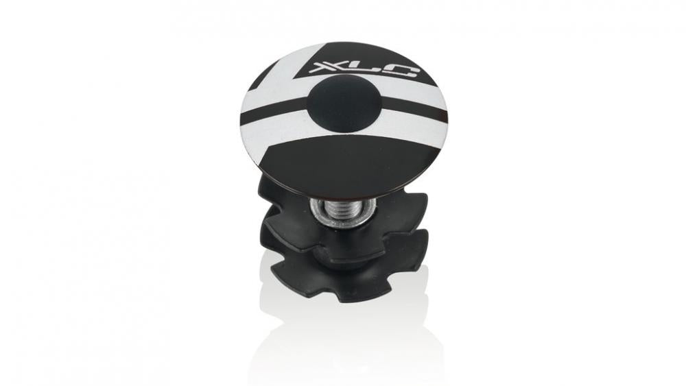 XLC A-Head Plug AP-S01 1.1/8", Alu, schwarz