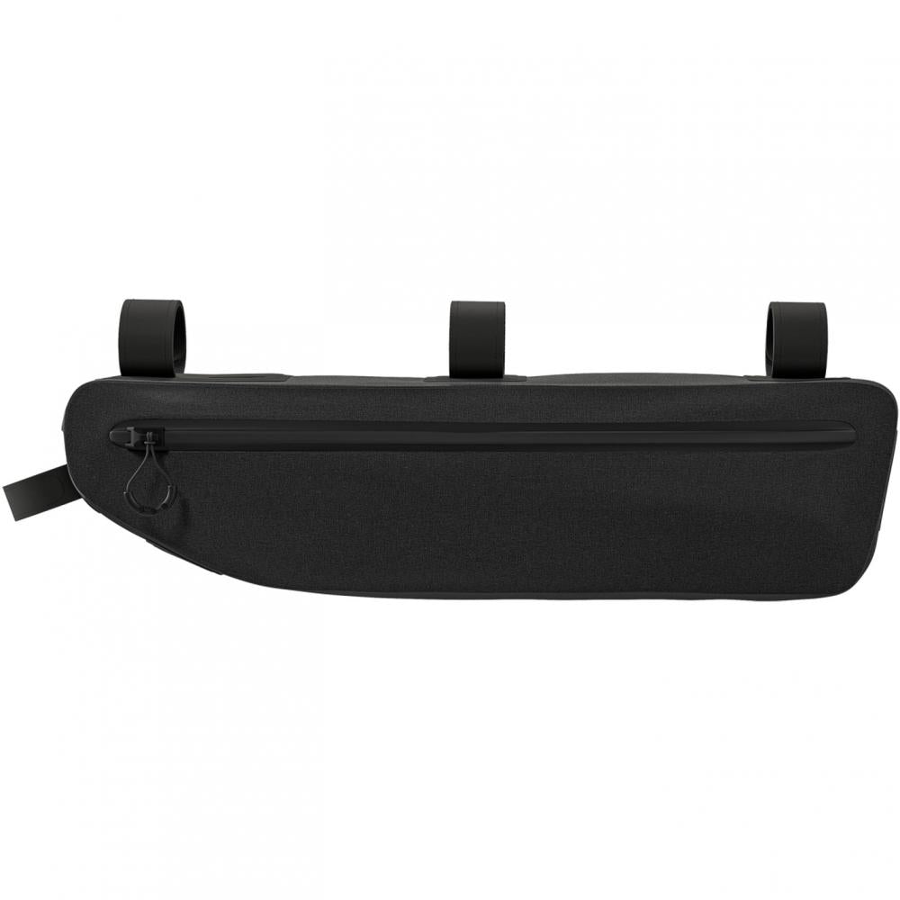 BROOKS Scape Frame Bag Black - wasserdichte Rahmentasche 3 Liter aus 600D Polyester mit Hypalon-Details - 200 g leicht, 460x60x120 mm