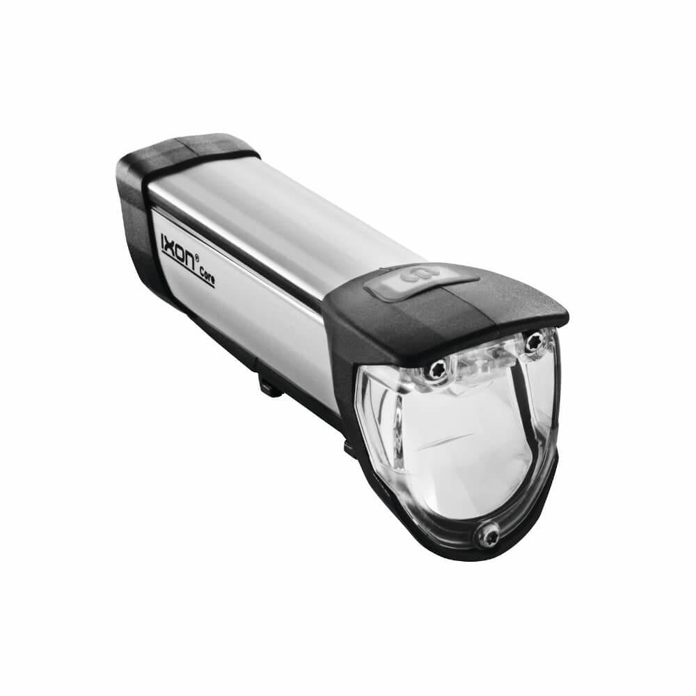 Busch + Müller IXON Core LED-Akkuscheinwerfer 50 Lux silber