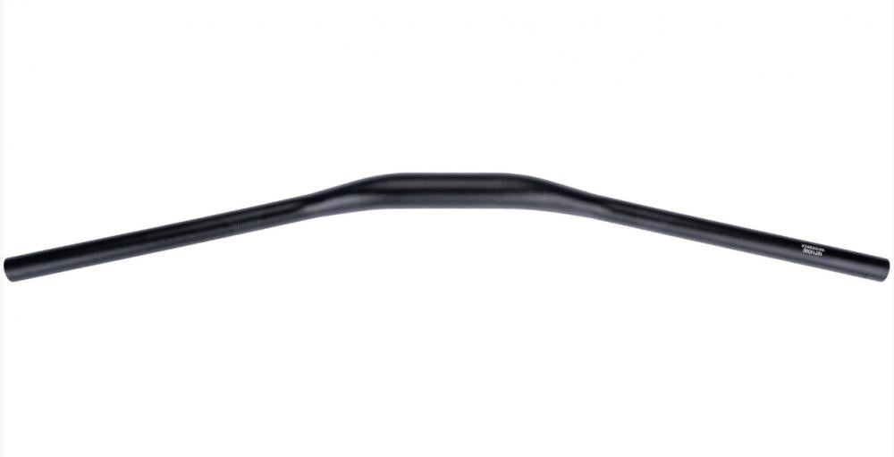 Humpert/Ergotec Ergotec Lenker Riser Bar 30 6+ schwarz sand 31.8mm 800mm 30mm Rise 12° Back-Sweep AL7050 T76 Safety Level 6+ - 31.8 mm