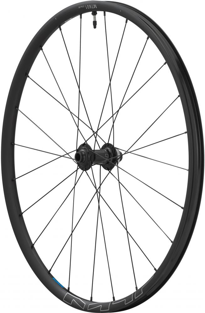 SHIMANO Vorderrad WH-MT601 27,5" 100x15 mm - robustes MTB-Laufrad für moderne Trailbikes