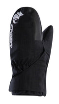CHIBA Kids Basic Mitten - wasserdichte Kinder-Fäustlinge schwarz, Größe I