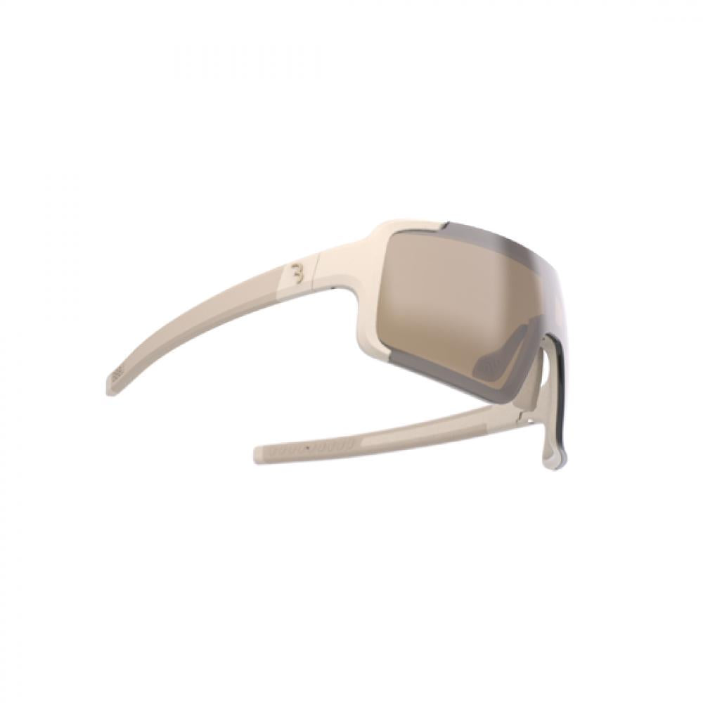 BBB Cycling Sportbrille Chester Narrow Amber flash Small matt - leichter Schutz für intensive Rides