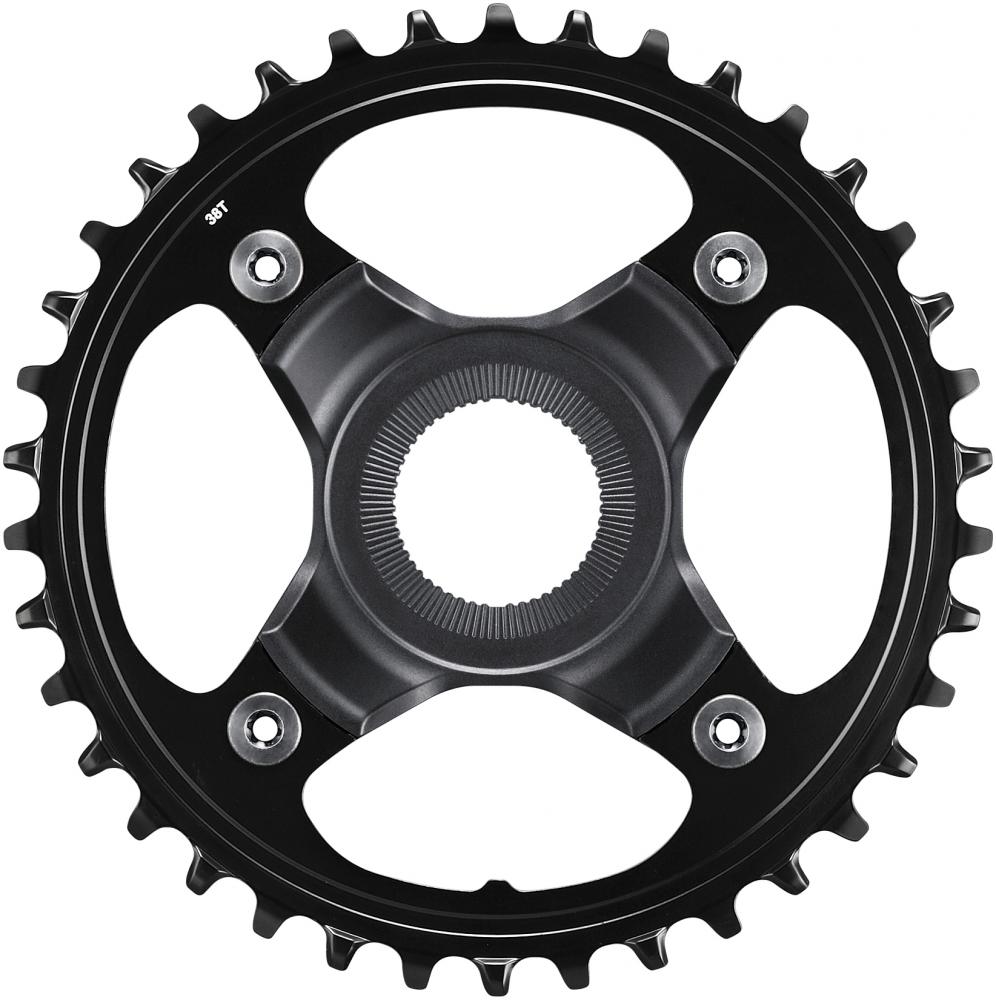 SHIMANO Kettenblatt E8000 SM-CRE80 38Z Ohne KSR - effiziente Performance für E-MTB Antriebe