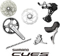 SHIMANO Gruppe CUES Silver Edition 10 Silver - komplette 10-fach Schalt- und Bremsgruppe