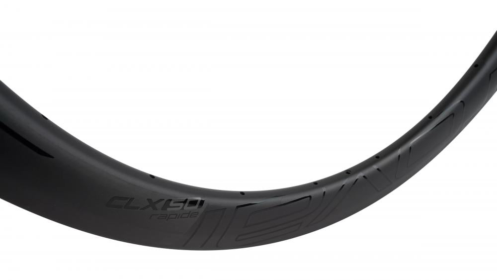 FRONT Felge RIM MY17 CLX 50 DISC - 700C FRONT CARBON 21H 20.7MM INTERNAL - SATIN CARBON W/ GLOSS BLACK DCL