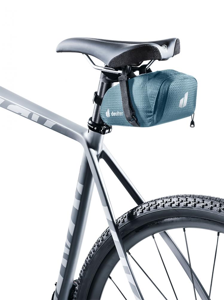 deuter Bike Bag 0.8 Satteltasche Blau - leichte Fahrradtasche 10 cm