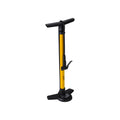 BBB Cycling BBB Standpumpe Air Boost composite One Size Gelb - kraftvolles Aufpumpen mit Präzisionsmanometer