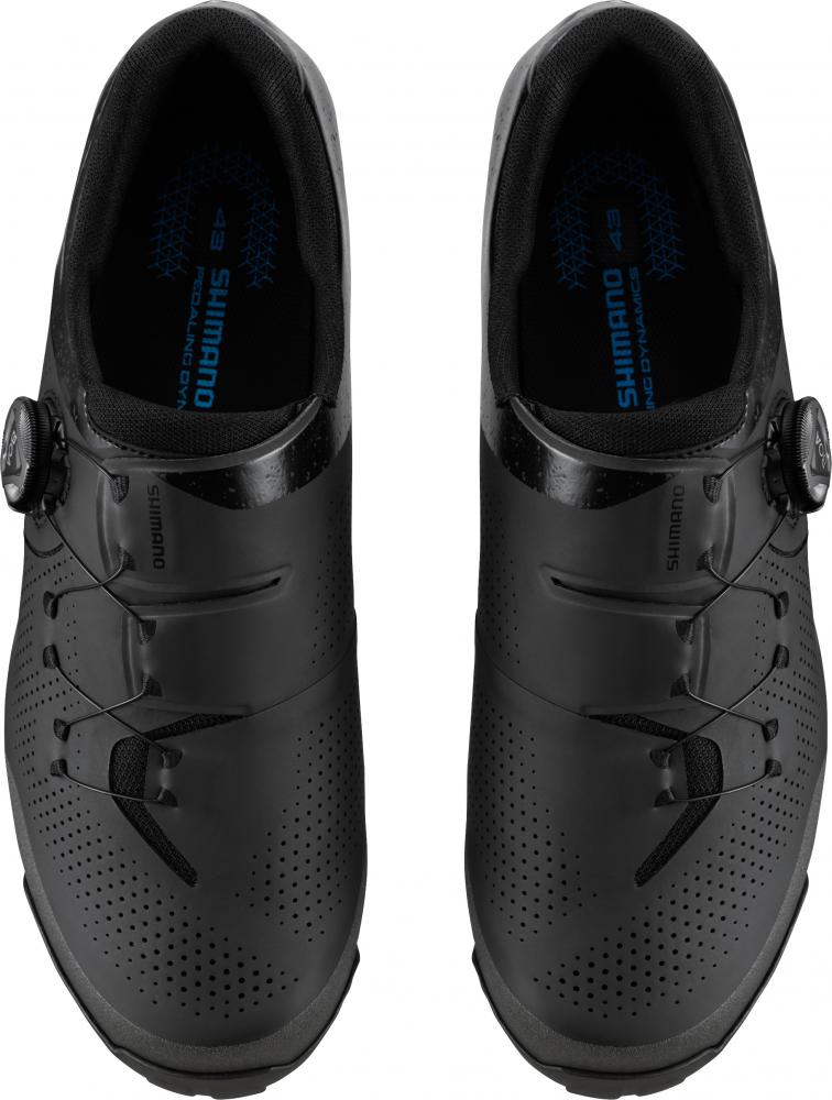 SHIMANO Fahrradschuhe XC302 Herren/Damen MTB SPD Fahrradschuhe Größe 52 Schwarz