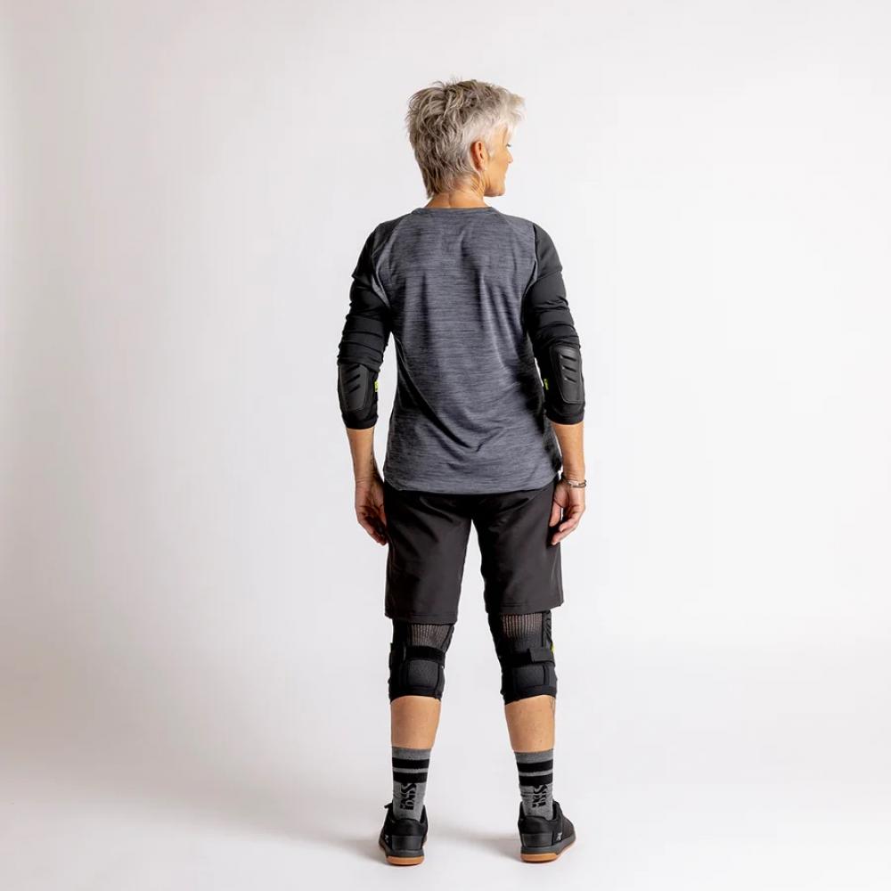 IXS Sports Division iXS Carve Hip-Hugger Women Shorts 38 black - maximaler Komfort für MTB-Fahrerinnen