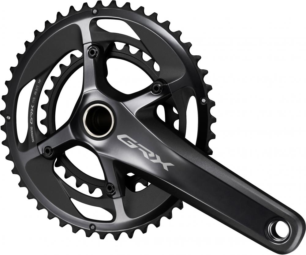 Shimano GRX FC-RX810-2 Kurbelgarnitur 2x11-fach 48/31 - Effiziente Gravel-Performance
