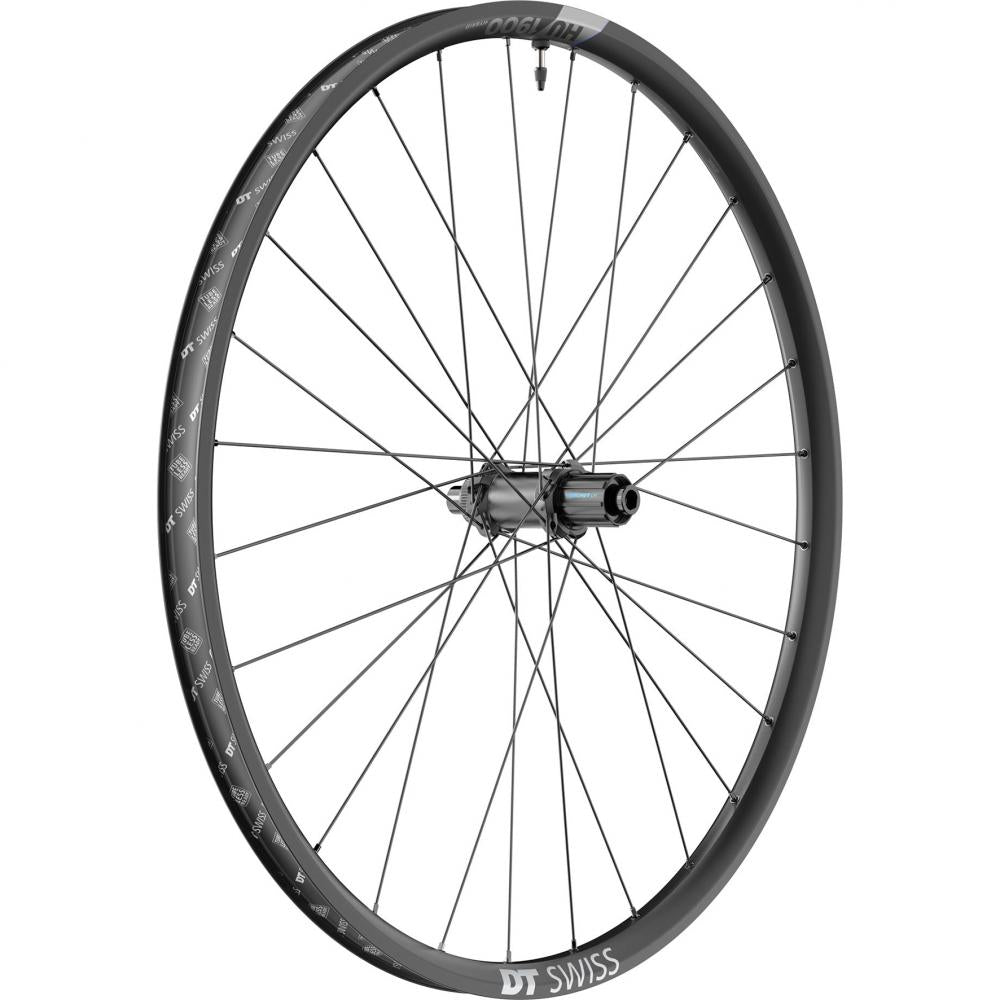 DT Swiss Laufrad HU 1900 SPLINE 29"" 622 x 30 mm Schwarz - robustes E-Bike Hinterrad - Felge - Laufräder MTB 29 Zoll