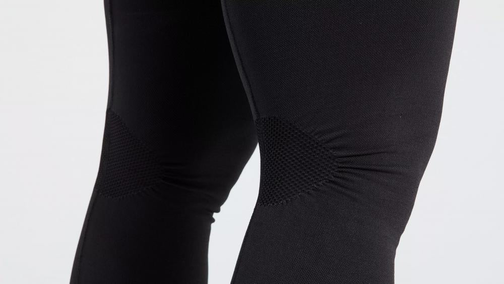 SEAMLESS LEG WARMER BLK XL/XXL - Nahtlose Beinwärmer Schwarz - Bekleidung