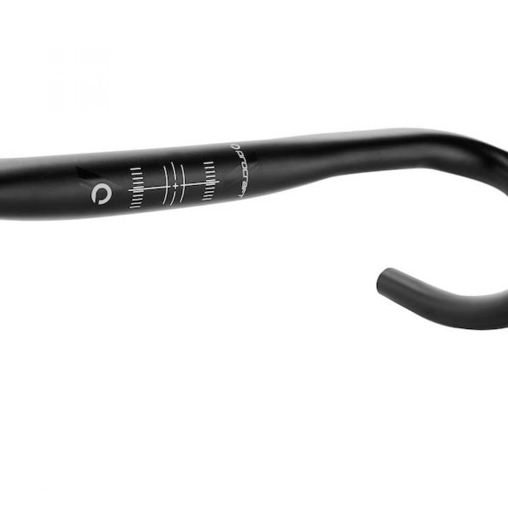 Procraft Gravel Pro II Lenker 440 x 31,8 mm Schwarz - 10° Flare für Stabilität