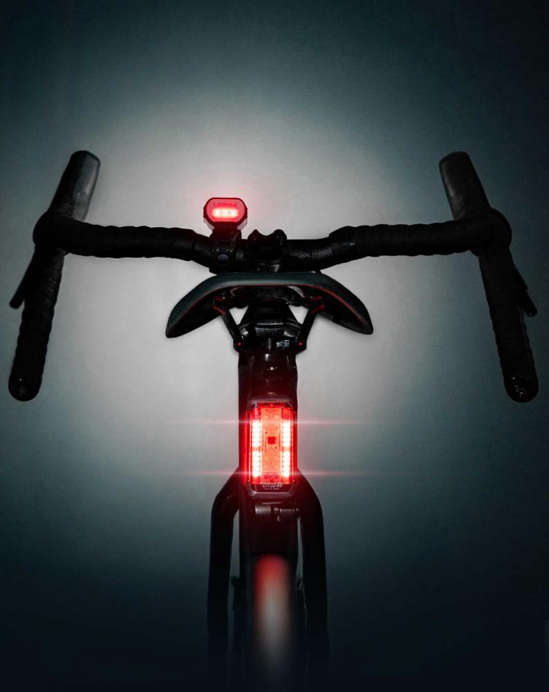 Lezyne Radar STVZO Fahrrad-Rücklicht mit integriertem Radarsystem - 100 Lumen - USB-C - Bluetooth ANT+ - App- und GPS-kompatibel